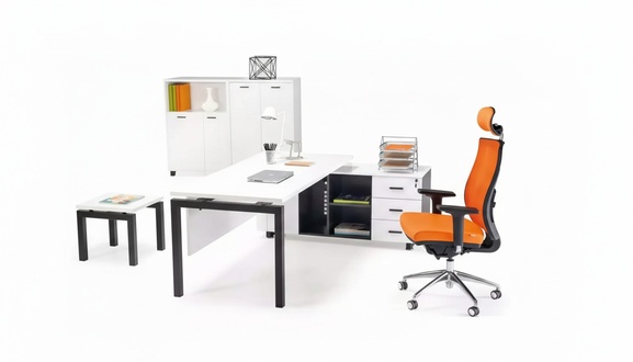 BÃ¼romÃ¶bel Einrichtung Schreibtisch Aktenschrank Couchtisch 4 tlg. Set BÃ¼ro