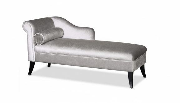 Chaiselongue Kreative MÃ¶bel Neu Wohnzimmer Modern Design Sofa Stoff Silber