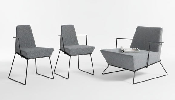 Chaiselongue Lounge 2x StÃ¼hle Sitzlounge Lounge-Sofa LoungemÃ¶bel Relaxbank