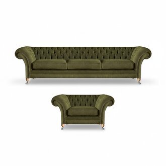 Chestefield Sofas Couch Designer Textil Sitz Polster Garnitur 2tlg PolstermÃ¶bel