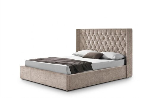 Chesterfield Bett Design Betten Englisches Schlafzimmer 180x200cm Textil