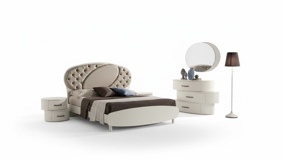 Chesterfield Doppelbett Bett Bettgestelle Betten Polsterbett Luxus MÃ¶bel Italien