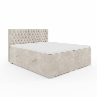 Chesterfield Doppelbett Schlafzimmer Luxus Bett Modern MÃ¶bel Boxspringbett
