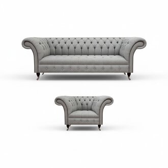 Chesterfield MÃ¶bel Sofa Dreisitze Couch Wohnzimmer Sessel Luxus Einrichtung