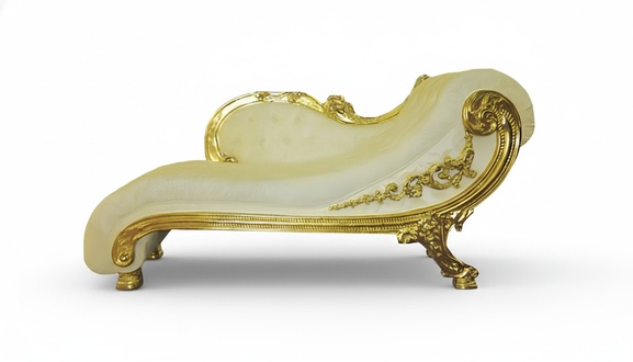 Chesterfield RÃ©camiÃ¨re antik stil Edle Chaiselongue Chaise Longue Sofa