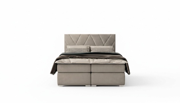 Chesterfield Schlafzimmer Boxspring Bett Doppel Betten Polster Kasten