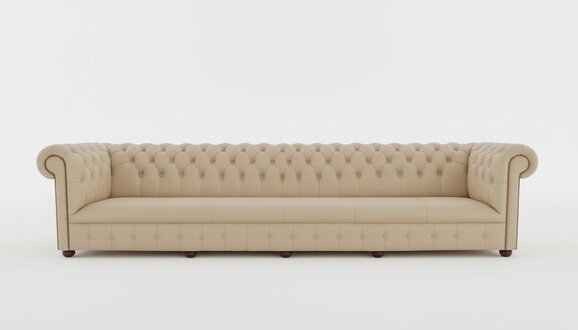 Chesterfield Sofa Spezial Anfertigung 300cm Lang fÃ¼r Hotel Disko Gewerbe Villa