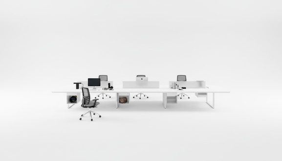 Computertisch BÃ¼rotisch Counter 6 Laptoptisch Tische Arbeitstisch Neu