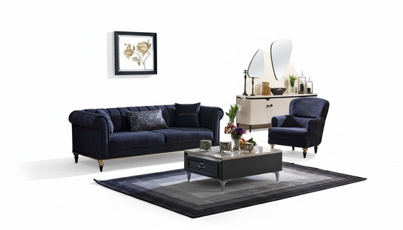 Couch Sofagarnitur PolstermÃ¶bel Sitzgruppe Wohnlandschaft Lounge Sofa 3+1