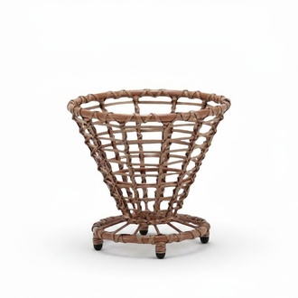 Couchtisch Rattan Braun Beistelltisch Designer Couchtisch Terrasse Luxus MÃ¶bel