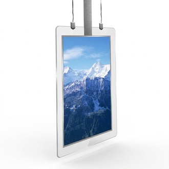 DeckenhÃ¤ngendes Display Digitale WerbelÃ¶sung fÃ¼r maximale Sichtbarkeit & Wirkung