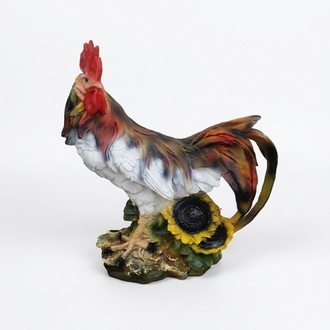 Deko Figuren Henne aus Kunststoff Osterdeko Huhn Garten Figur HÃ¶he