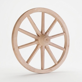 Deko Holzrad Ã 50 cm Speichenrad 10 Speichen Wagenrad Gartendeko Theaterdeko Neu