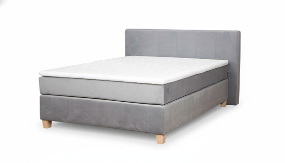 Boxspring Bett Kasten Funktion Hotel Doppel Set Komplett Topper Matratze