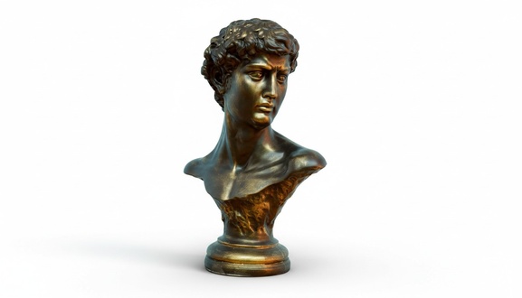 Design Adam BÃ¼ste Figur Statue Skulptur Skulpturen Figuren