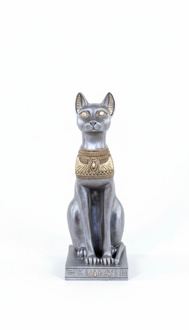 Design Ãgyptische Katze Figur Statue Skulptur Figuren Skulpturen Deko