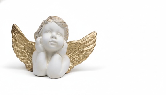 Design Amor BÃ¼ste Figur Statue Skulptur Deko Skulpturen Gold WeiÃ Figuren