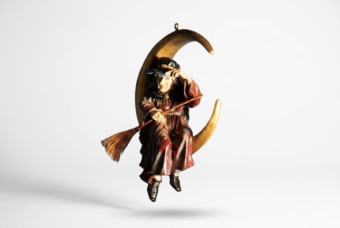 Design Baba Yaga Figur Statue Skulptur Figuren Skulpturen Dekoration
