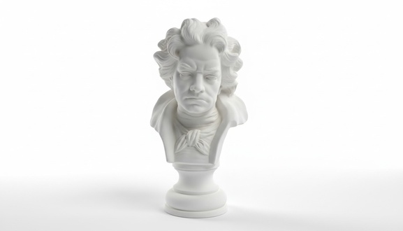 Design Beethoven BÃ¼ste Figur Statue Skulptur Skulpturen Figuren