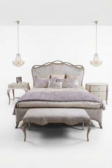 Design Bett Klassisch Schlafzimmer Betten Textil Hotel Polster Hochwertige MÃ¶bel