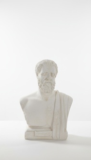 Design BÃ¼ste Hippokrates Figur Statue Skulptur Figuren Dekoration