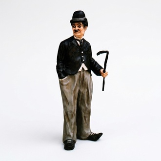 Design Chaplin Figur Statue Skulptur Figuren Skulpturen Dekoration