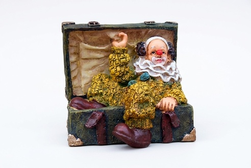 Design Clown Figur Statue Skulptur Figuren Dekoration Skulpturen Dekor