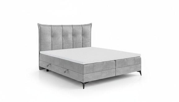 Design Doppelbett Schlafzimmer Textil MÃ¶bel Modern Luxus Bett Boxspringbett