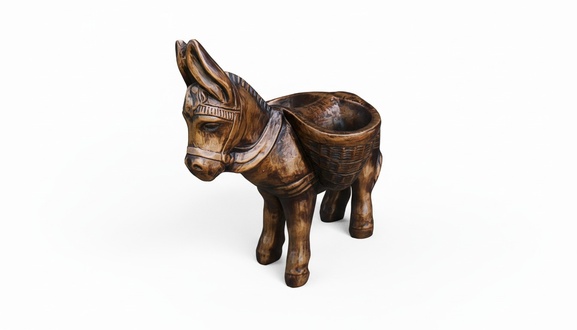 Design Esel Figur Statue Skulptur Figuren Skulpturen Dekoration