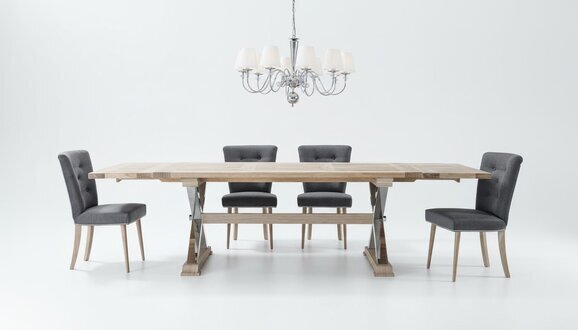 Design Esszimmer Esstisch Tisch 8 Sessel Stuhl Lehn StÃ¼hle Echt Holz