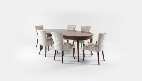 Design Esszimmer Set 5tlg. MÃ¶bel Stuhlgruppe Tisch 4x StÃ¼hle Garnitur