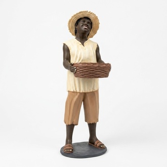 Design Figur Kubaner Statue Skulptur Figuren Skulpturen Dekoration Deko