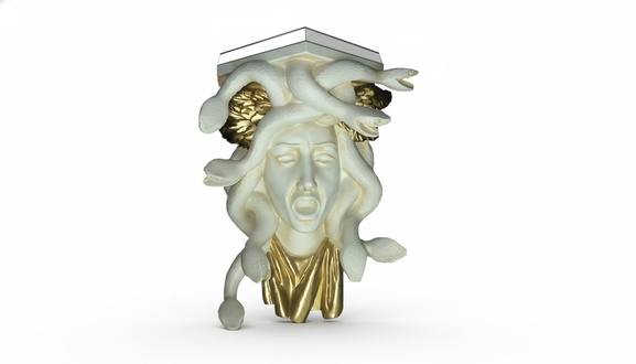 Design Figur Statue Skulptur Figuren Skulpturen Wand Wandfigur