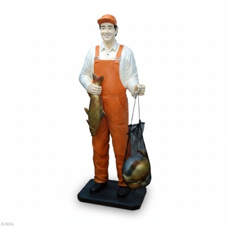 Design Fischer Figur Statue Skulptur Figuren Skulpturen Dekoration Deko
