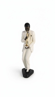 Design Jazz Musik Figur Statue Skulptur Figuren Skulpturen Dekoration Deko