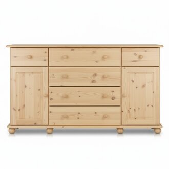 Design Kommode Handarbeit Holz Anrichte Sideboard Schrank Neu Vollholz MÃ¶bel Neu