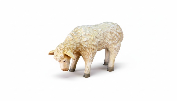 Design Lamm Figur Statue Skulptur Figuren Skulpturen Dekoration