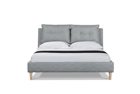 Design Leder Bett Modernes Hotel Gestell Luxus Schlaf Zimmer Doppel