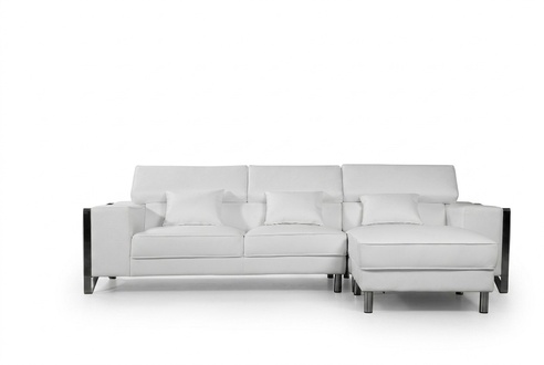 Design Ledersofa Sofa Couch Polster Ecke Sitz Dekor Garnitur Wohnlandschaft