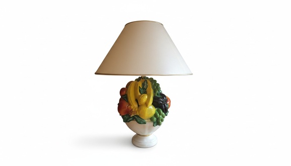 Design Leuchte Lampenschirm Lampe FrÃ¼chte Dekolampe Lampen