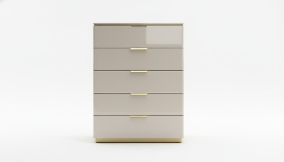 Design MÃ¶bel Schlafzimmer Luxus Kommode mit 4 Schubladen Holzschrank Holz Neu