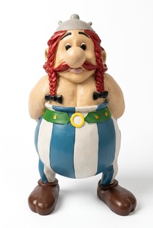 Design Obelix Figur Statue Skulptur Figuren Skulpturen Dekoration Deko Garten