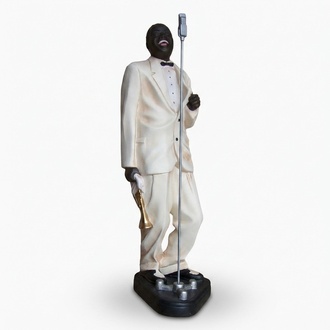 Design SÃ¤nger Figur Statue Skulptur Figuren Skulpturen WeiÃ Dekoration