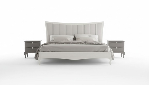 Design Schlafzimmer 3tlg. Bett 2x Nachttische Modern Luxus Betten MÃ¶bel