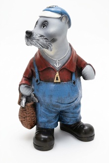 Design SeelÃ¶we Figur Statue Skulptur Figuren Skulpturen Dekoration Deko c750
