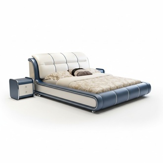 Design Stoff MÃ¶bel Hotel GrÃ¼ne Betten Schlafzimmer Luxus Boxspring Bett