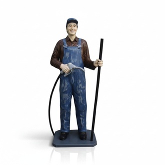 Design USA Tankstelle Figur Statue Skulptur Figuren Skulpturen Dekoration
