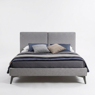 Designer Bett 180x200 Leder Textil Betten Doppel Schlaf Zimmer Luxus