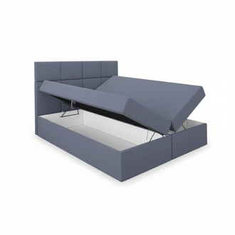Designer Bett Schlafzimmer Betten Textil Stoff Hotel Luxus Polster Sitz Stoff