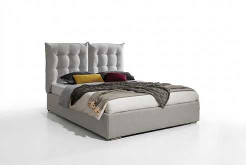 Designer Bett Schlafzimmer Betten Textil Leder Hotel Samt Luxus Polster